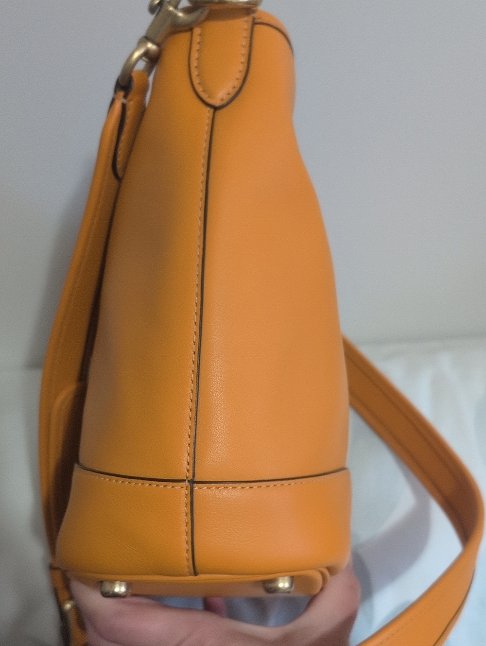Coach Tali Bag In Papaya - Picture 4 of 15
